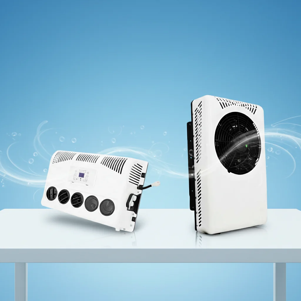 

12v Truck air Conditioning Rv Car Roof Top Auto Parking Cooler air Conditioner AC System Roof air Conditioning 12v 24V