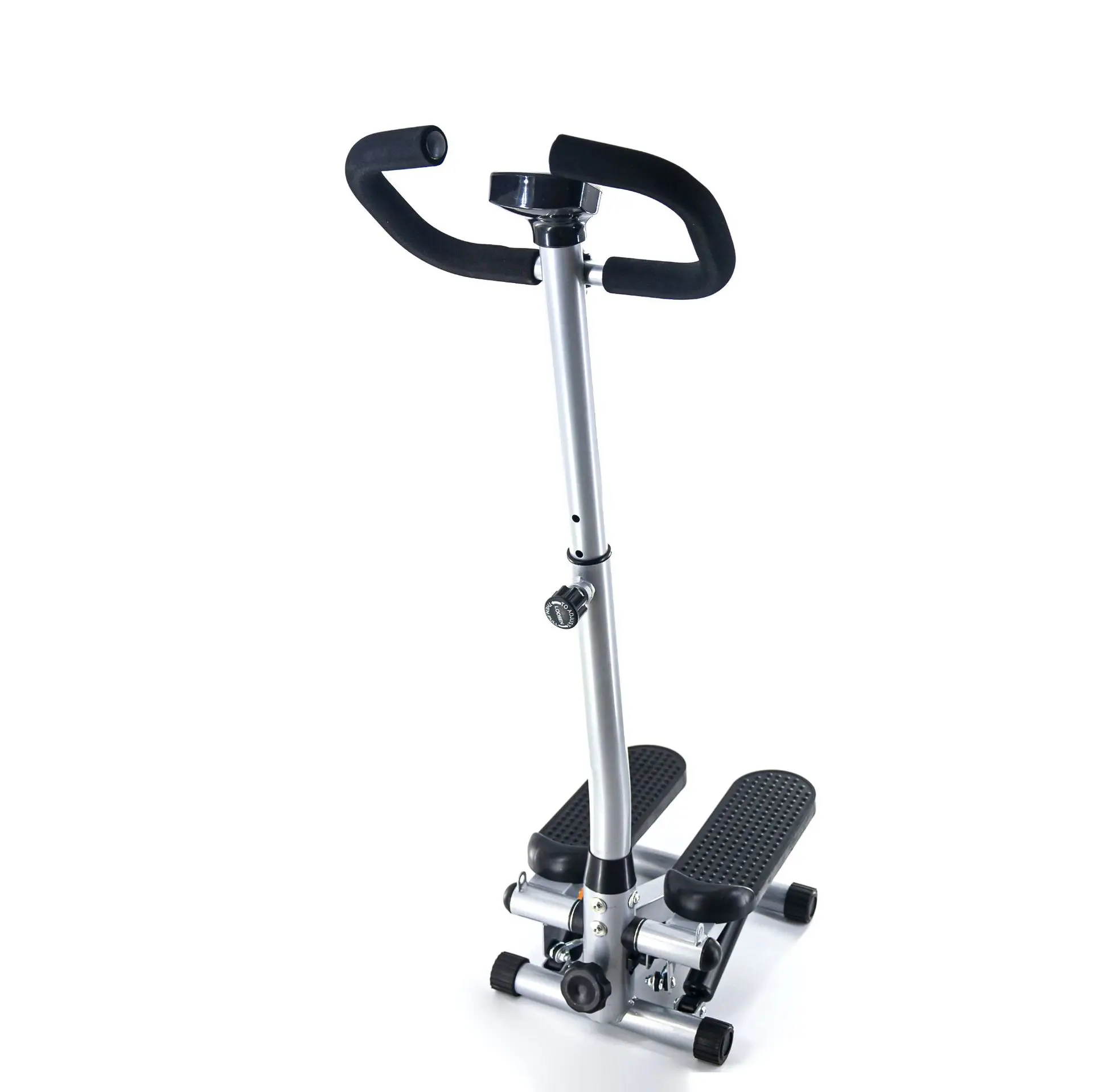 Multifunctional Hydraulic Stepper, Silent Stepper With Armrests, Unisex Indoor Aerobic Fitness Equipment