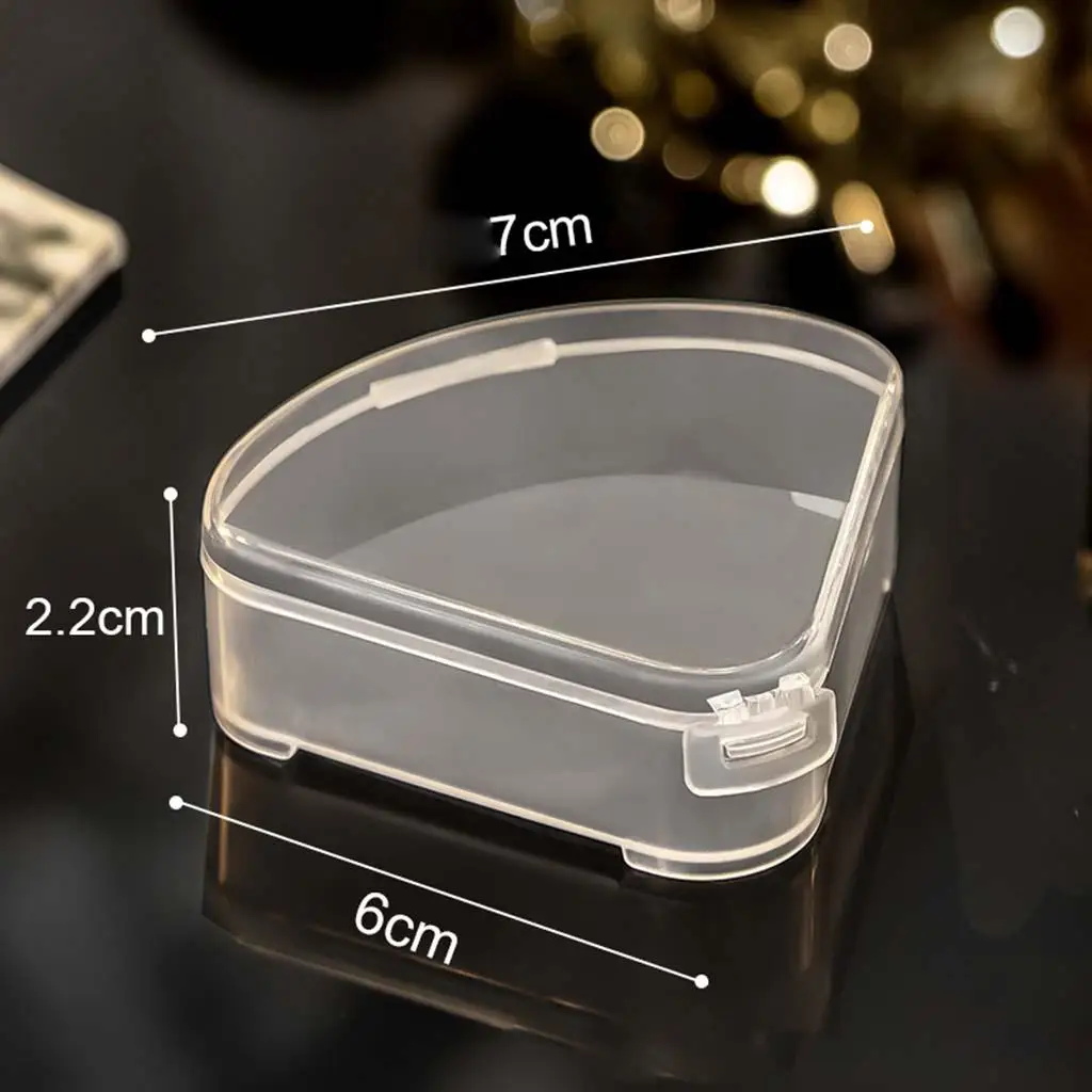 Triângulo protetor Puff Box Case, Esponja Maquiagem em pó, Puff Container, Compacto, Anti Poluição, Casa, Viagem, Cosmetic UpCosmetic, 5pcs