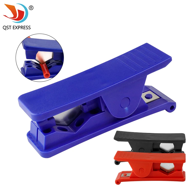 Ciseaux pneumatiques trois couleurs, petit matériau plastique, ciseaux à tubes PE, coupe-Tube de trachée PU, séparateur de tuyaux