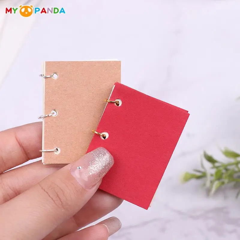 1Pcs DollHouse Miniature Simulation Exercise Book Notebook Model DIY Play House Living Scene Toys Accessories