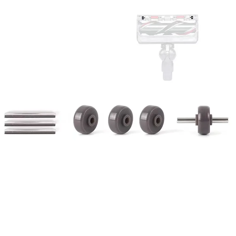 متوافق مع المكانس الكهربائية Dyson V6 V7 V8 V10 V11 V15 ذات المحرك المستقيم أجزاء عجلة الدفع الأرضي #4