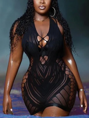 

Sexy Sleepwear Lingerie Babydoll Underwear minidress plus size bodysuit backless Intimate Catsuit baby doll dress Chemises Q513