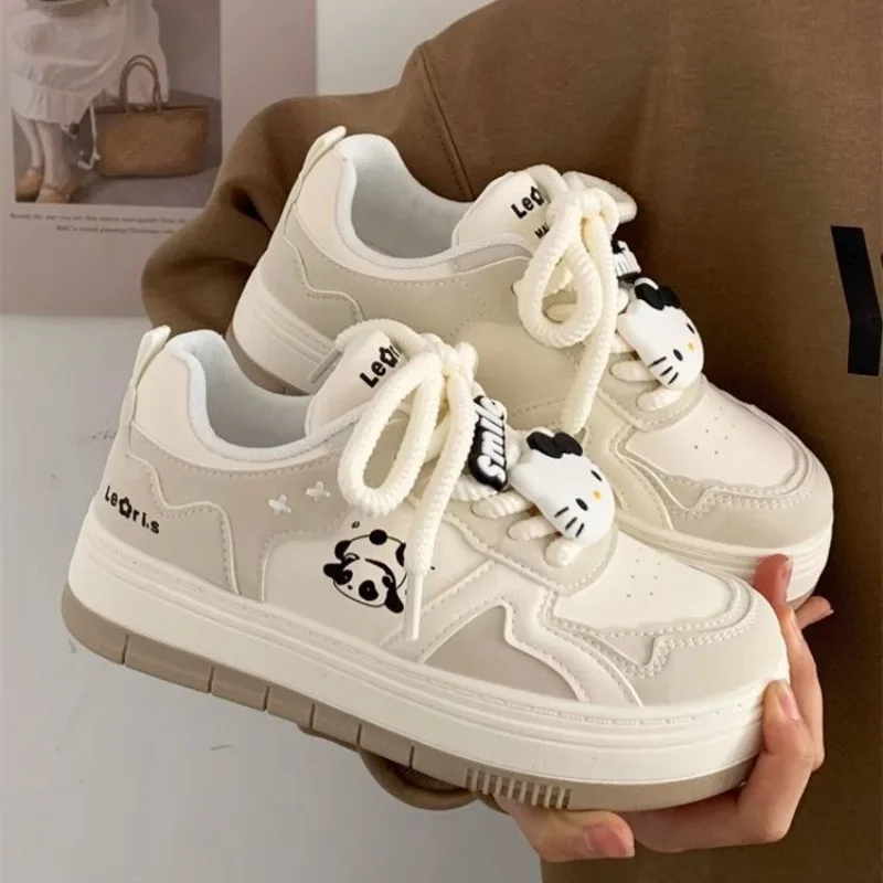 Women's Shoes 2025 autumn and Winter New Thick Soled Small White Shoes Trend Casual Fashion Shoes for Women