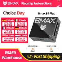Bmax B4 Plus Mini Pc Windows 11 Pc Intel N100 16Gb 512Gb Ssd 2*Hdmi 1*Type-C Supports 4K@60Hz 750Mhz Intel Uhd Graphics