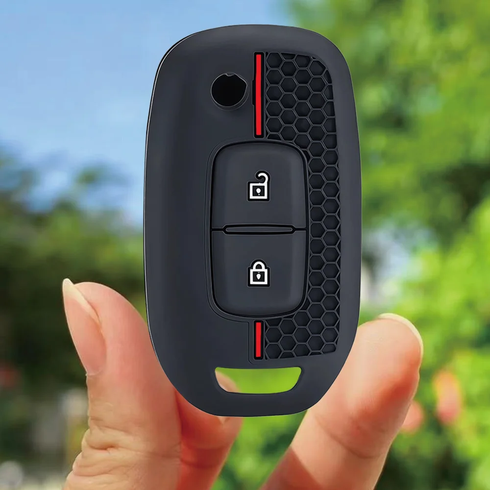 2026 Silicone Key Case Car Key Cover for Renault Kwid 2023 Trafic Clio Kadjar Clio 5 Captur Arkana Sandero Stepway Logan Twingo