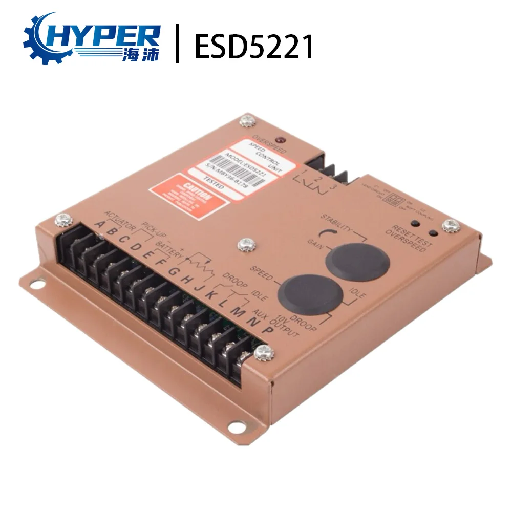 ESD5221 ESD5500E ESD5111 ESD5220 ESD5131 ESD5120 ESD5550E ESD5522E ESD2210 Diesel Engine Speed Control Unit Governor Controller