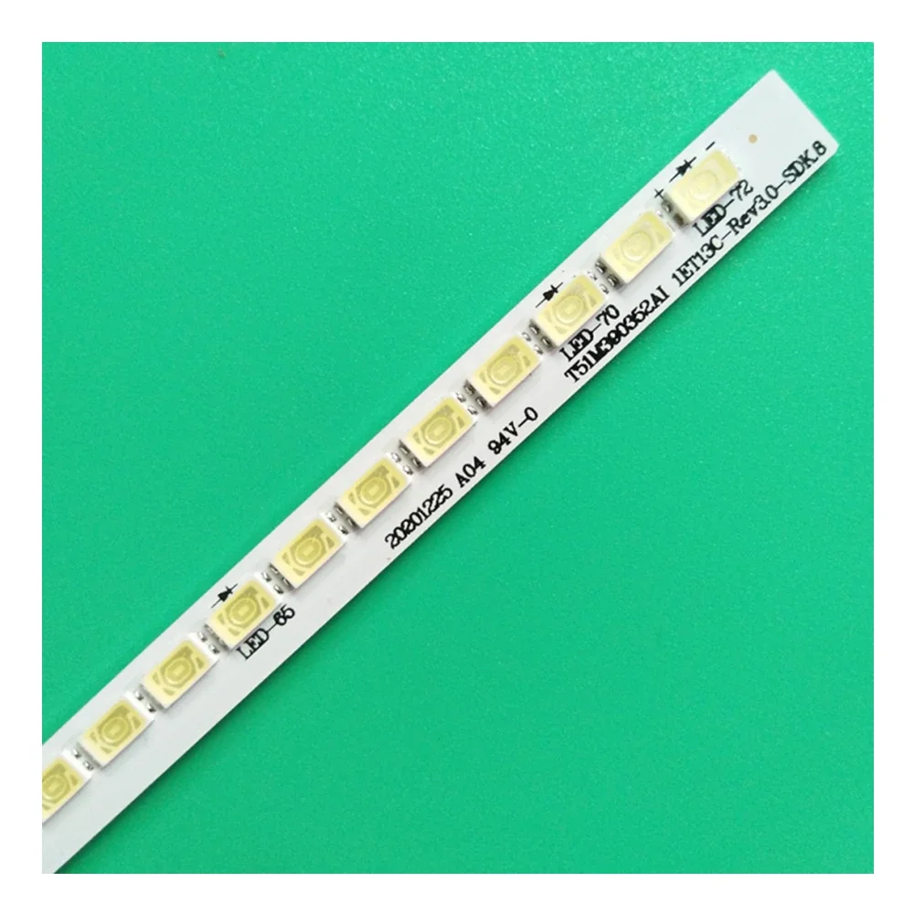 

LED Backlight strip 72lamps T52M390354AI1ET13T35_Rev1.0 L39F2560 L39F2550E LE39D8800 L39F2590E L39F1570B L39F1510B