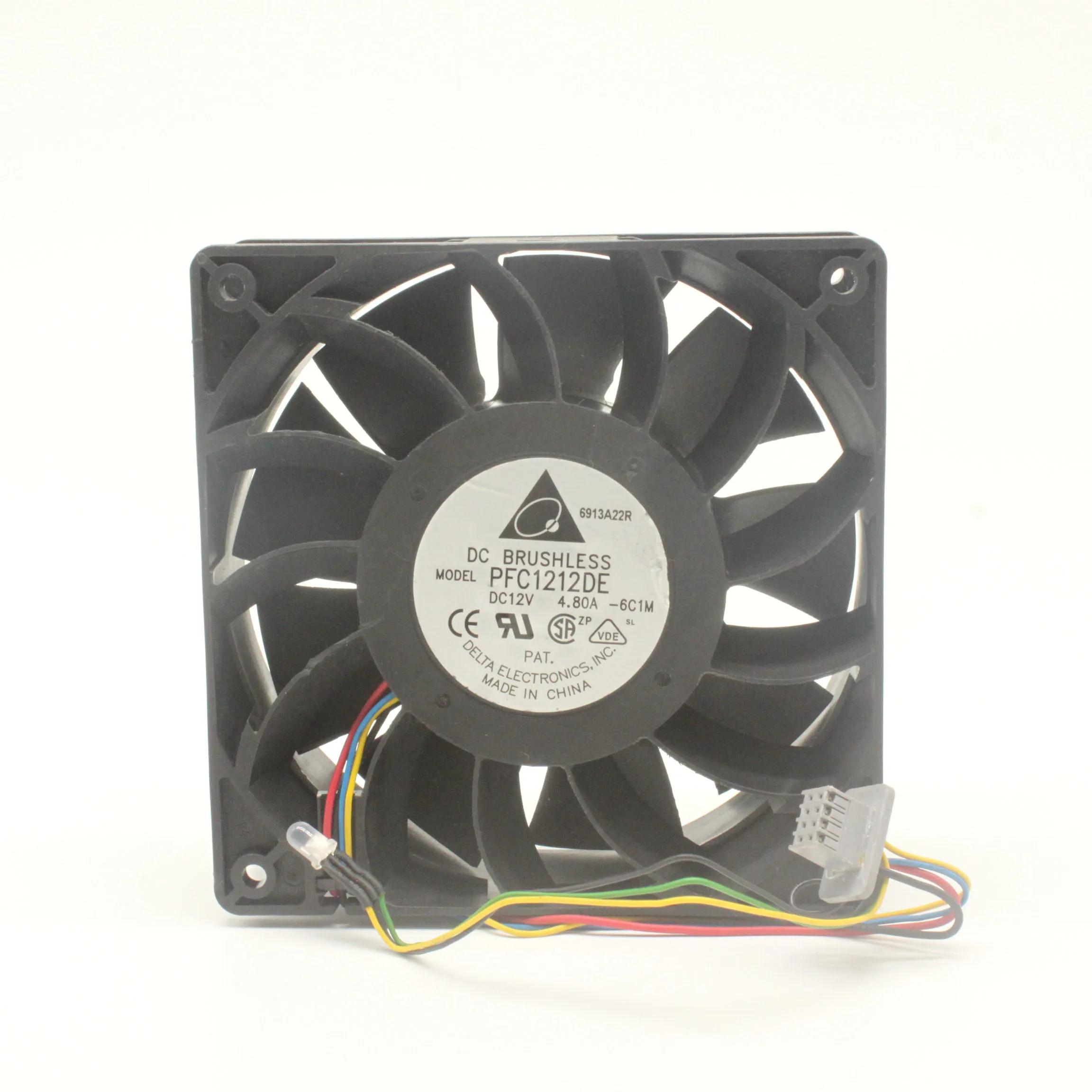 +Новинка для Delta PFC1212DE DC 12 В 4,8 А 57,6 Вт 5500 об/мин 12 см 12038 120x120x38 мм ШИМ +Новинка для Delta PFC1212DE DC 12 В 4,8 А 57,6 Вт 5500 об/мин 12 см 12038 120x120x38 мм ШИМ