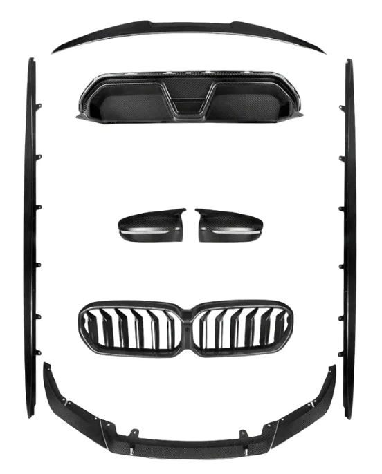 Perfectly Adapts for 17-20 M5 Series F90 Upgraded and Modified MP Style Body Kit Car Bumper Factory Direct Sales 2