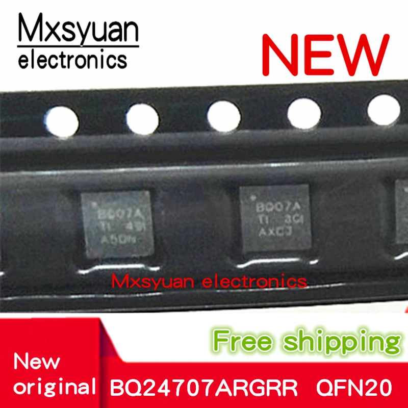 10PCS~50PCS/LOT BQ24707ARGR BQ24707ARGT BQ24707ARG BQ24707 BQ07A QFN20 New original