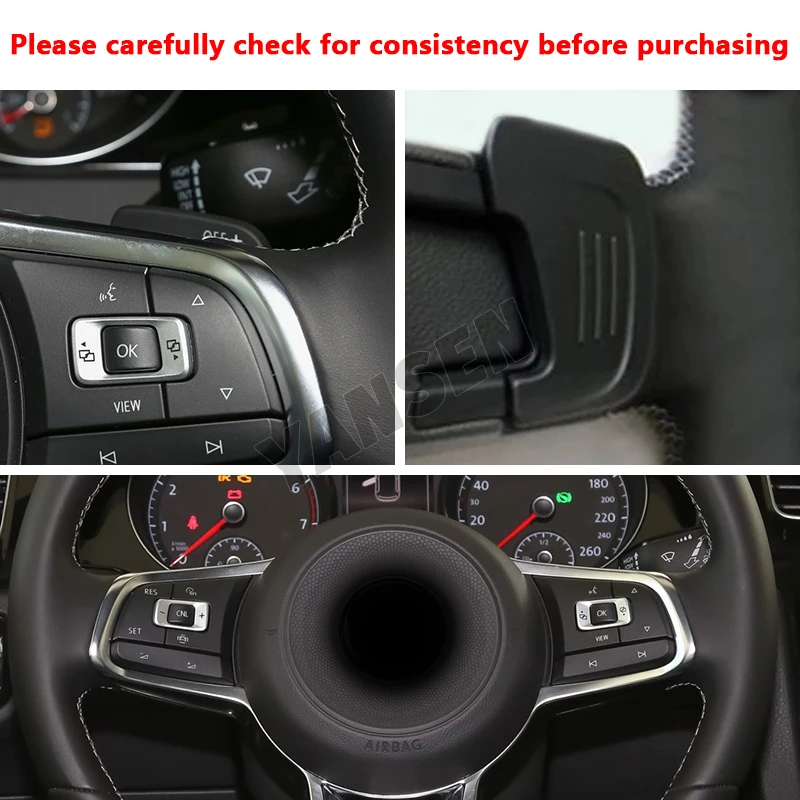 Paddle Shifter For VW Golf 7 GTI Mk7 R-Line Steering Wheel Shift Paddle Extension Shifters For Golf7 GTI Accessories