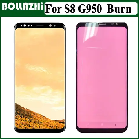 Dead Pixel Burn 5.8 inch LCD For Samsung S8 Display For G950F Touch Screen Digitizer Assembly For Samsung S8 LCD Display