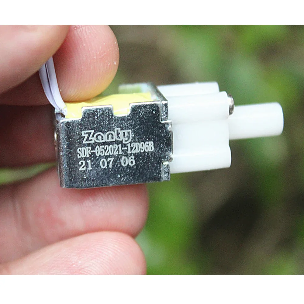 Mini válvula solenoide DC12V válvula de agua electromagnética normalmente cerrada válvula de ventilación de aire eléctrica válvula de agua eléctrica