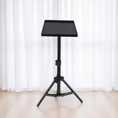 

Projector Stand Tripod Adjustable Height Portable Tabletop Floor Holder with Anti Slip Tray for Projector Accessories Home