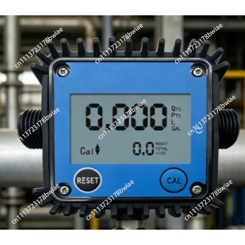 K24 Gear Micro Flow Digital Meter 0.2-10 L/min,High Precision Flow Sensor for Water Soybean Dispensing Measurement