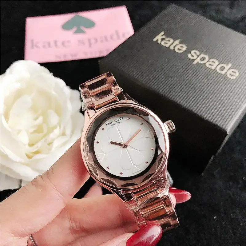 

New Hot Selling Women's Korean Version Fashion Minimalist Fashion Watch Women's Diamond Cut Alloy Quartz Waterproof Watch