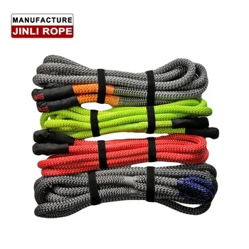 (JINLI-Seil) 1 1/2' 20 Fuß 30 Fuß UHMWPE/Spectra Heavy-Lift-Abschleppseil-Recovery-Kinetikseil