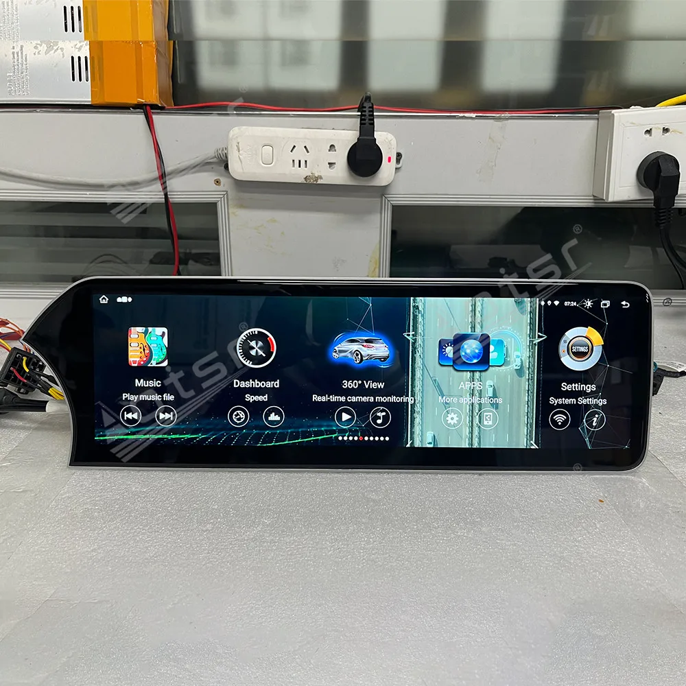 

14,9-дюймовый автомобильный радиоприемник с экраном Android и Carplay для Mercedes Benz C Class GLC W205 X253 2015~2022, автомобильное мультимедийное GPS-устройство с GPS-навигацией