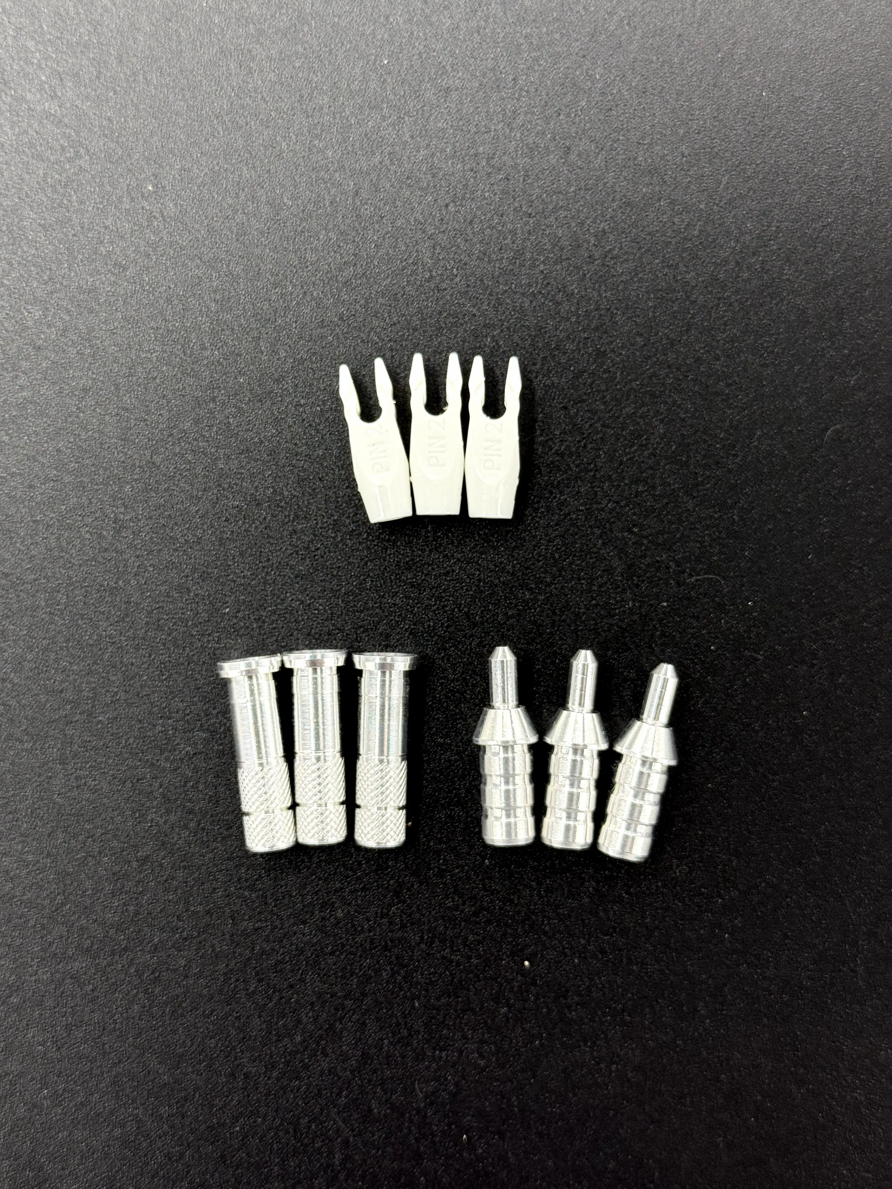 Arrow Carbon Shaft - 25Pcs Arrow Pins Nocks Set Size