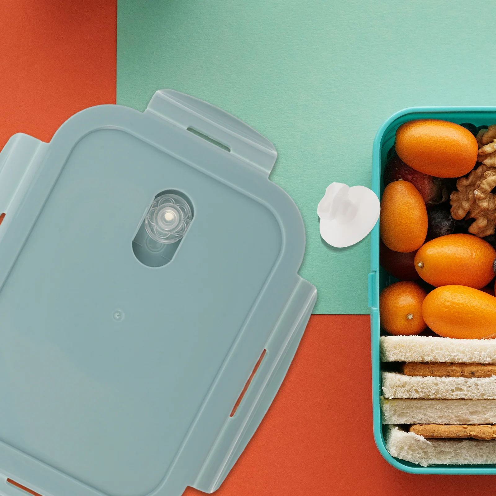 

3Pcs Leakproof Silicone Plug Insulated Lunch Box Vent Sealing Stopper Reusable Food Container Lid Gasket Reusable Silicone Plug