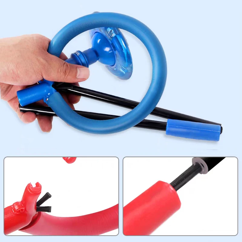 COYOCO Portable Foldable Glow Jump Rope Swing Ball – Outdoor Fun Sports  Kids\' Force Reaction Training Tool
