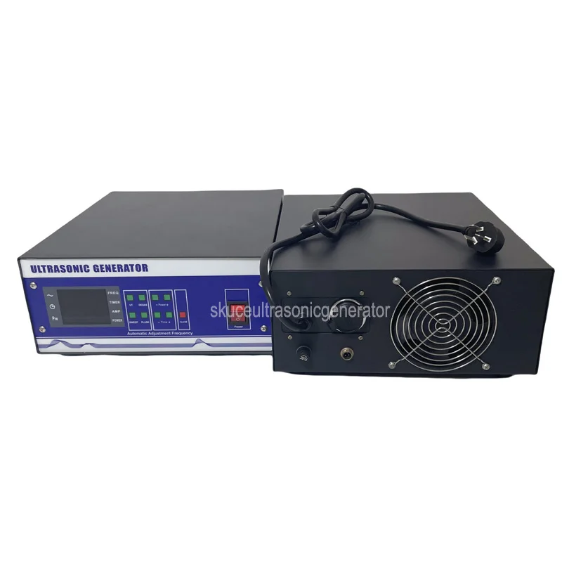 2000Watt 17KHZ To 40KHZ Optional Ultrasonic Transducer Generator For Ultrasonic Cleaning Machine Power Box