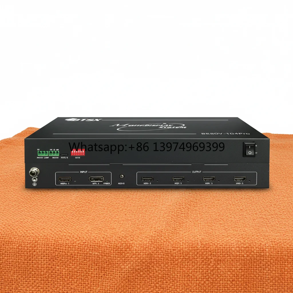 Bitvisus Professional 8K60 4-Channel HDMI Output Video Wall Controller 2*1 3*1 4*1 2*2 Video Processor 2*4 3*4 Image Display