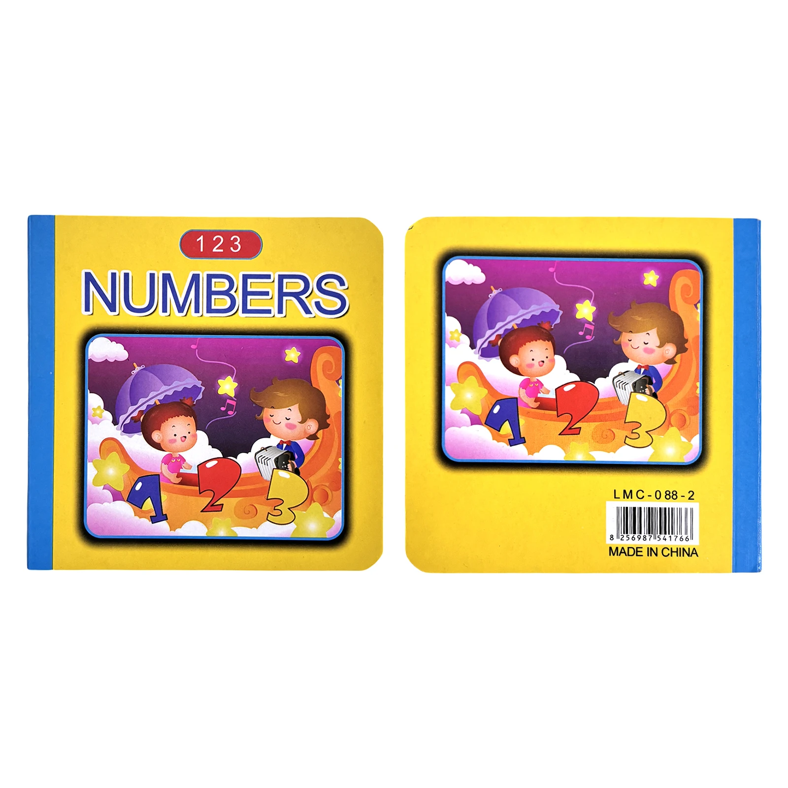 English Children's Alphanumeric Flip Book 3-6 Years Alphanumeric Learning Cognitive Enhancement Exquisite Illustration Gifts