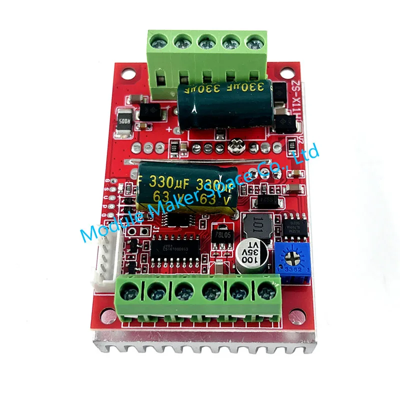 ZS-X11D1 DC 6-60V 16A 400W 3 Phases Hall Brushless Motor