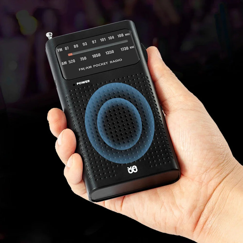 جديد W-908 كامل النطاق AM راديو FM المحمولة مؤشر راديو 3.5 مللي متر الصوت جاك مع هوائي تليسكوبي HiFi راديو استقبال