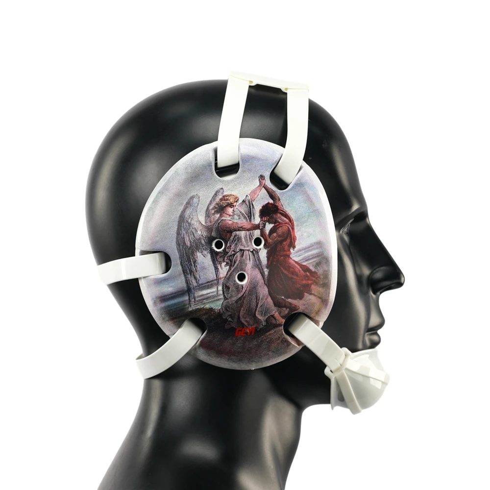 Jacob Wrestled God wrestling headgear ear guard Digital Printing Art