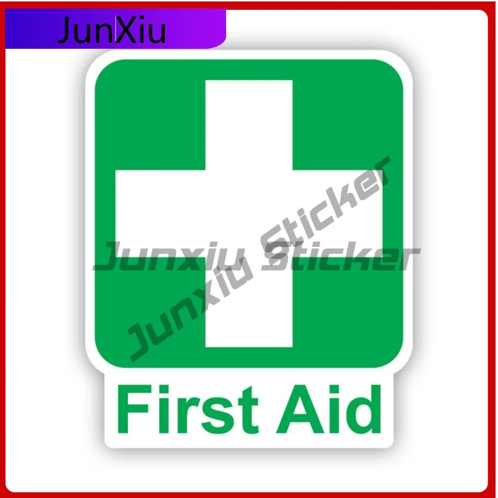 Awesome Jdm First Aid Sticker Decal American Made Uv Protected Oh S Occupational Health And Safety Public Sticker No Fade Anti