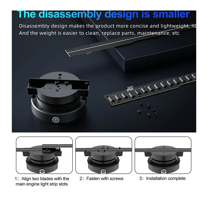 

High Quality-3D Holographic Projector 244 Highlight LED Holographic Player Fan For Image Video Store Bar Advertising Display,3D