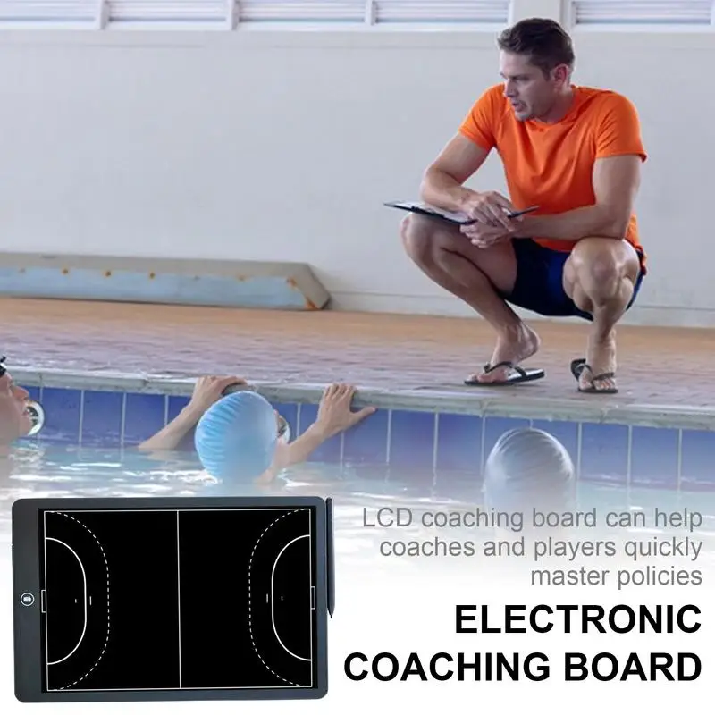 Imagem -03 - Lcd Escrita Tablet para Adultos Futebol Tactics Board Treinadores Prancheta Estratégia