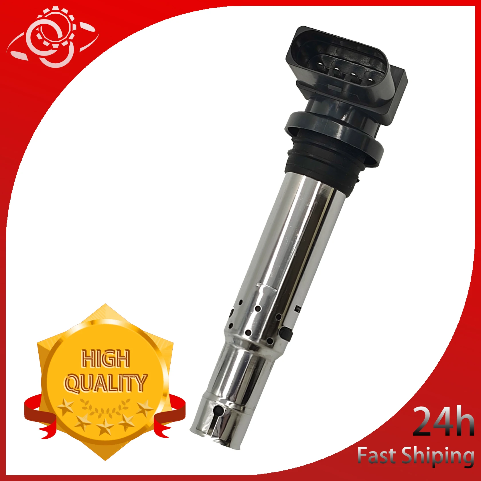 

036905100A Auto Engine Ignition Coil Pack Compatible With VW Polo Golf MK4 Skoda Fabia Seat Ibiza 1.4L 1.6L Replace Parts