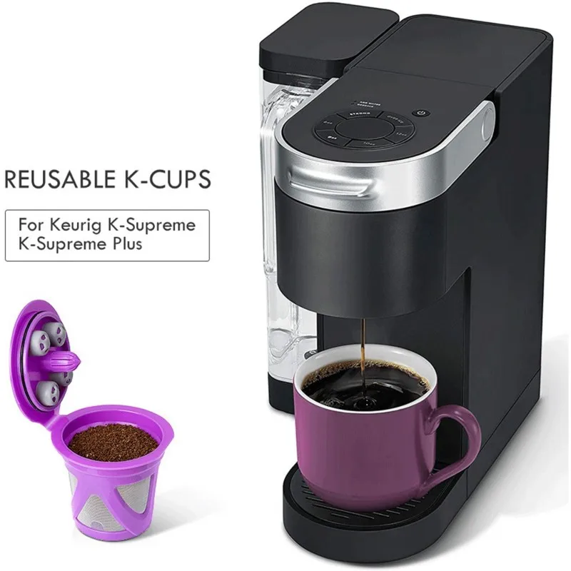 【618 SUMMER SALE】Reusable K-Cup Coffee Capsules For Keurig Machines-Eco-Friendly Design Works For Multiple Models