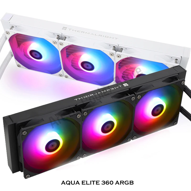 Thermalright AQUA ELITE 360 ARGB CPU AIO Cooler For AM4/AM2/AM2+/AM3/AM3+/FM1/FM2/FM2+/AM5/LGA115X/1200/1700/2011/2066