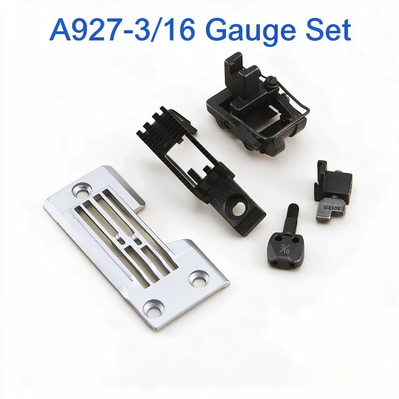 HENVOR B927 Needle Plate and Feed Dog for Brother Sewing Machine, Long Stroke Thick Material Sewing Replacement Parts