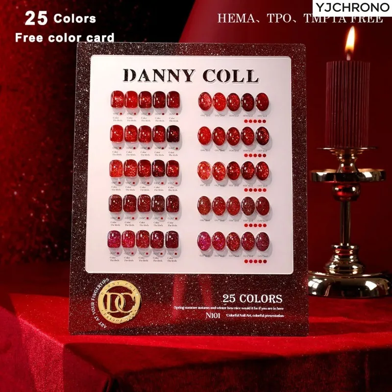 

Набор красных гель-лаков «кошачий глаз» Полуперманентный магнитный УФ-светодиодный гель-лак Кристаллический гель «кошачий глаз» с дисплеем HEMA FREE TPO FREE