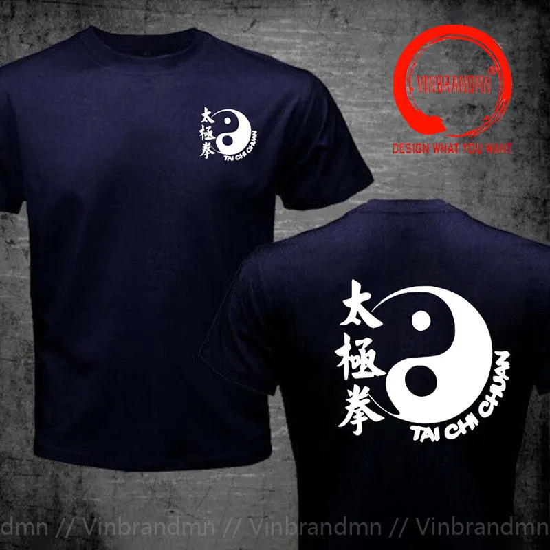 

Tai Chi Chuan T Shirt Men's Pure Cotton Chinese Style T-Shirts O-Neck Tees Short Sleeve Clothing Swag Oversize Streetwear TShirt