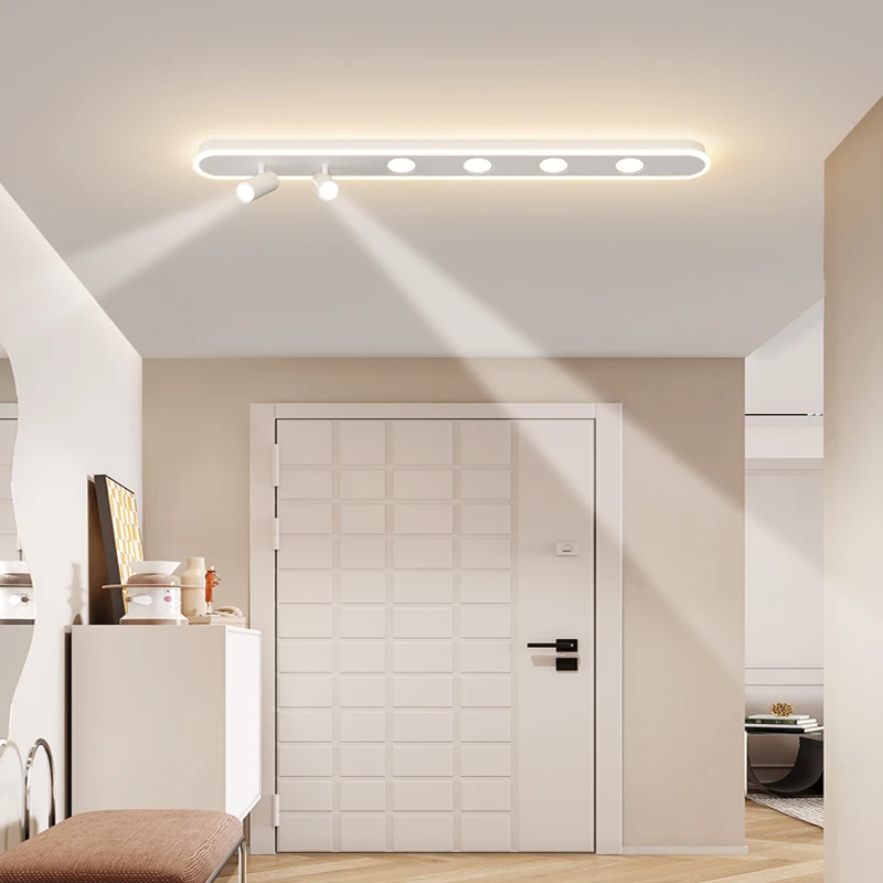 Bedroom LED Ceiling Light With Spotlight Surface Mounted  Aisle Light Corridor Light Minimalist Modern Living Room Foyer Light