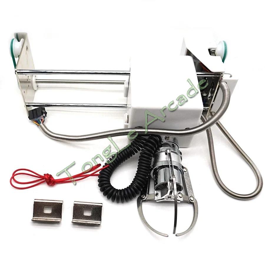 MINI 27.5cm / 30cm / 55cm Crane Gantry 24V Claw Coil Gear with Plastic Cover for Arcade Toy Doll Game Machine DIY Replacement
