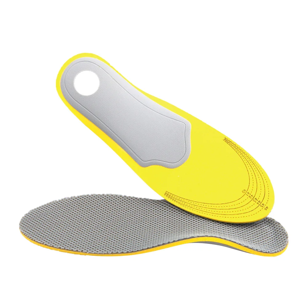 

1 Pair Unisex Arch Support Insoles Flatfoot Orthotics Foot Pads Shock Absorb Thickened Sweat Wicking Anti-Slip