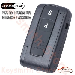 KEYECU 2 Buttons 315MHz 433MHz for Toyota Prius 2004 2005 2006 2007 2008 2009 Auto Smart Remote Key Fob MOZB31EG, 89904-47020