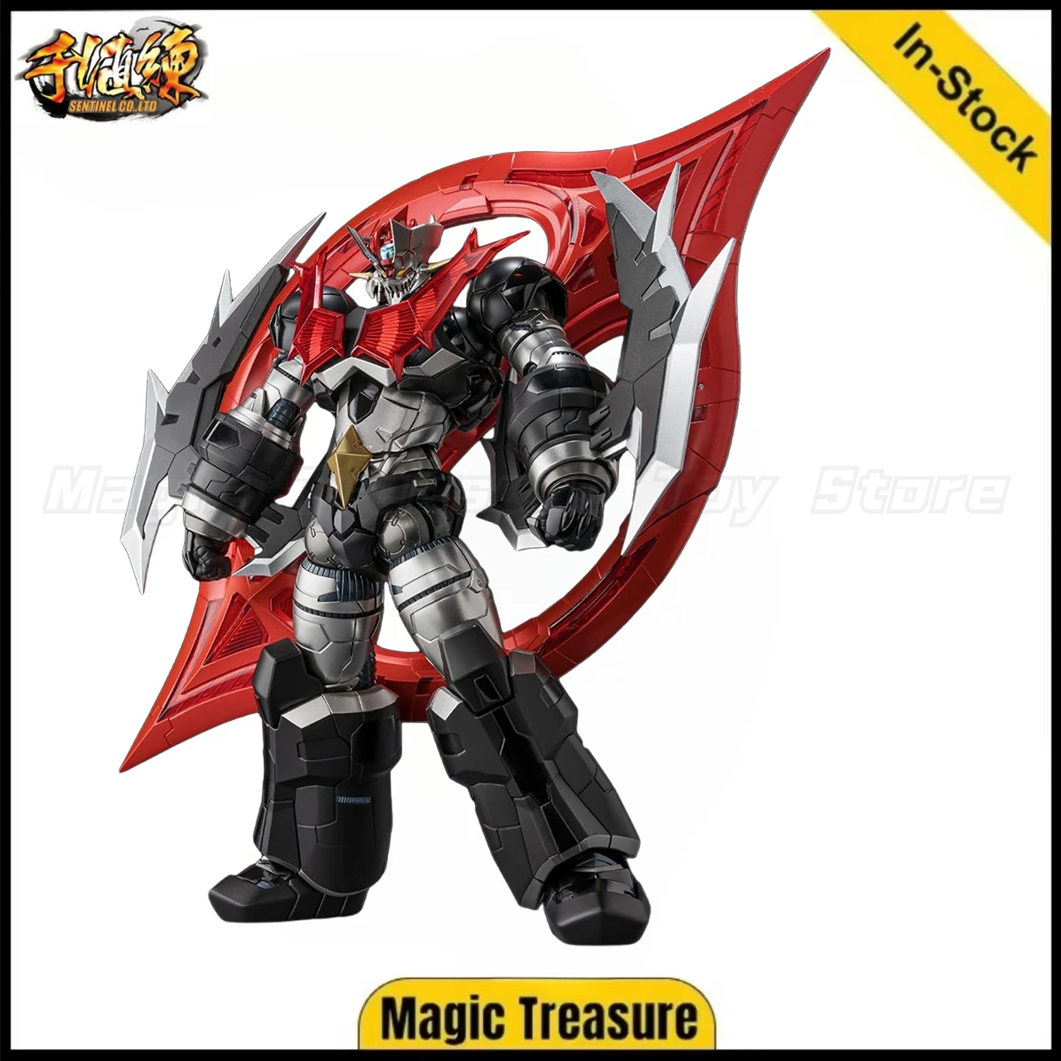 

【В наличии】Оригинальные Sentinel RIOBOT ZERO Vs Dark General Mazinger Z, фигурки, украшения, игрушки