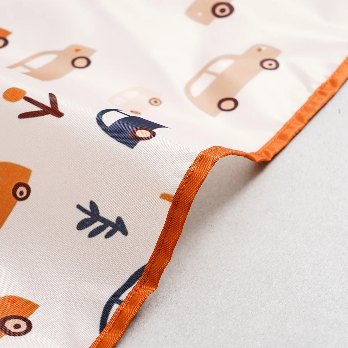 سجادة سبلات 130 × 130 سم - واقي أرضية للكرسي المرتفع الداخلي قابل للغسل ومضاد للانزلاق، سجادة لعب محمولة في الهواء الطلق #3