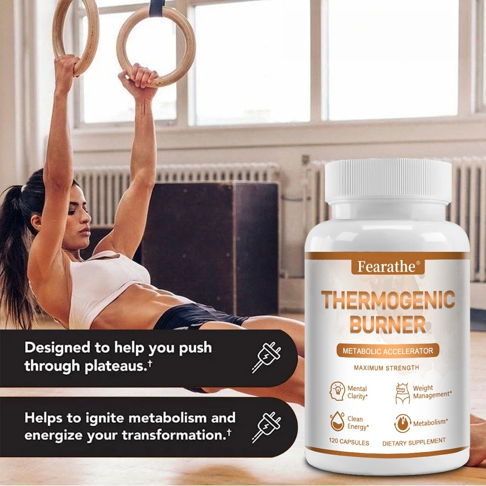 Thermogenic Fat Burner for Women - Advanced Metabolism Support & Energy Booster - Natural Ingredients, Vegan-Friendly, Non-GMO