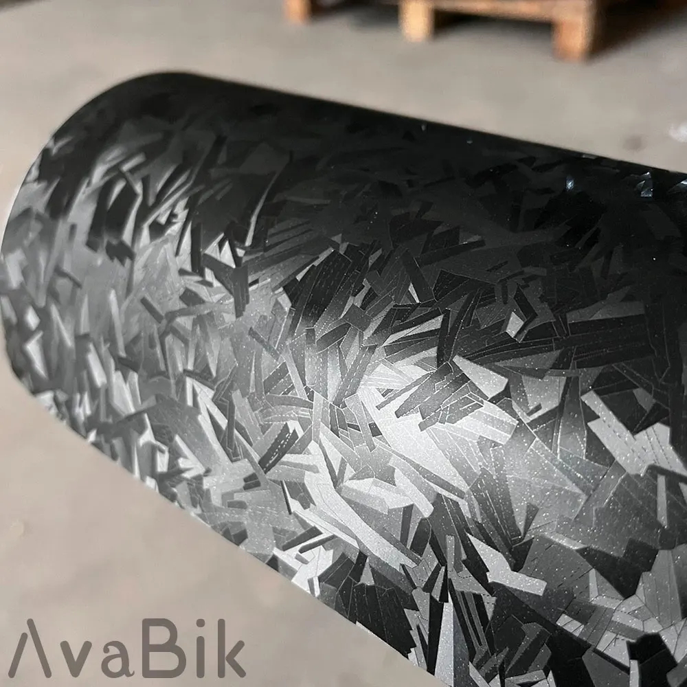 1x1.52/2/3M ملصقات السيارات PET الصلب ألياف الكربون الملمس الفينيل التفاف الفيلم DIY بها بنفسك سيارة التصميم ملصق ل اكسسوارات السيارات هود الباب