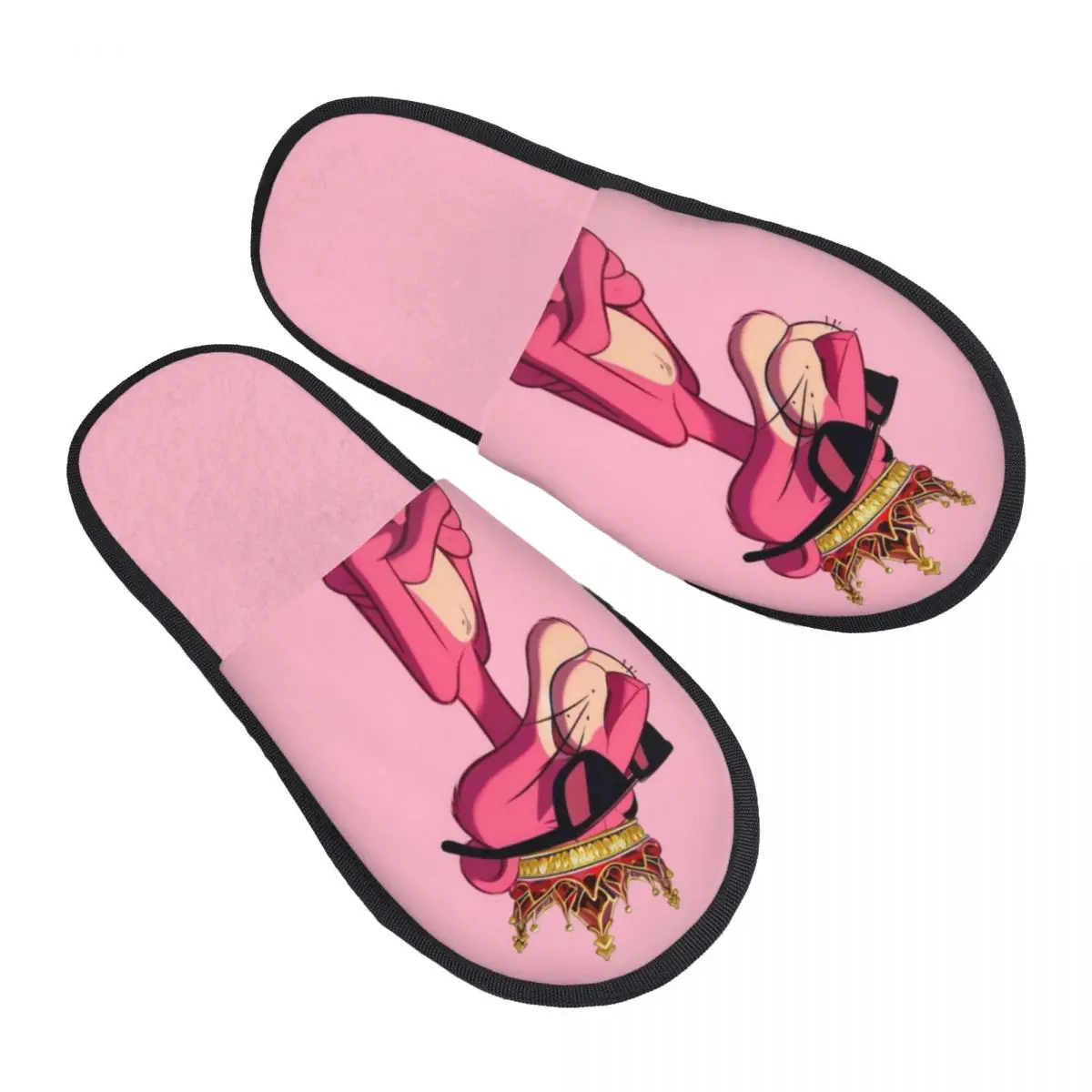 

Изготовленные на заказ женские домашние тапочки P-Panthers Crown для спа-женщин